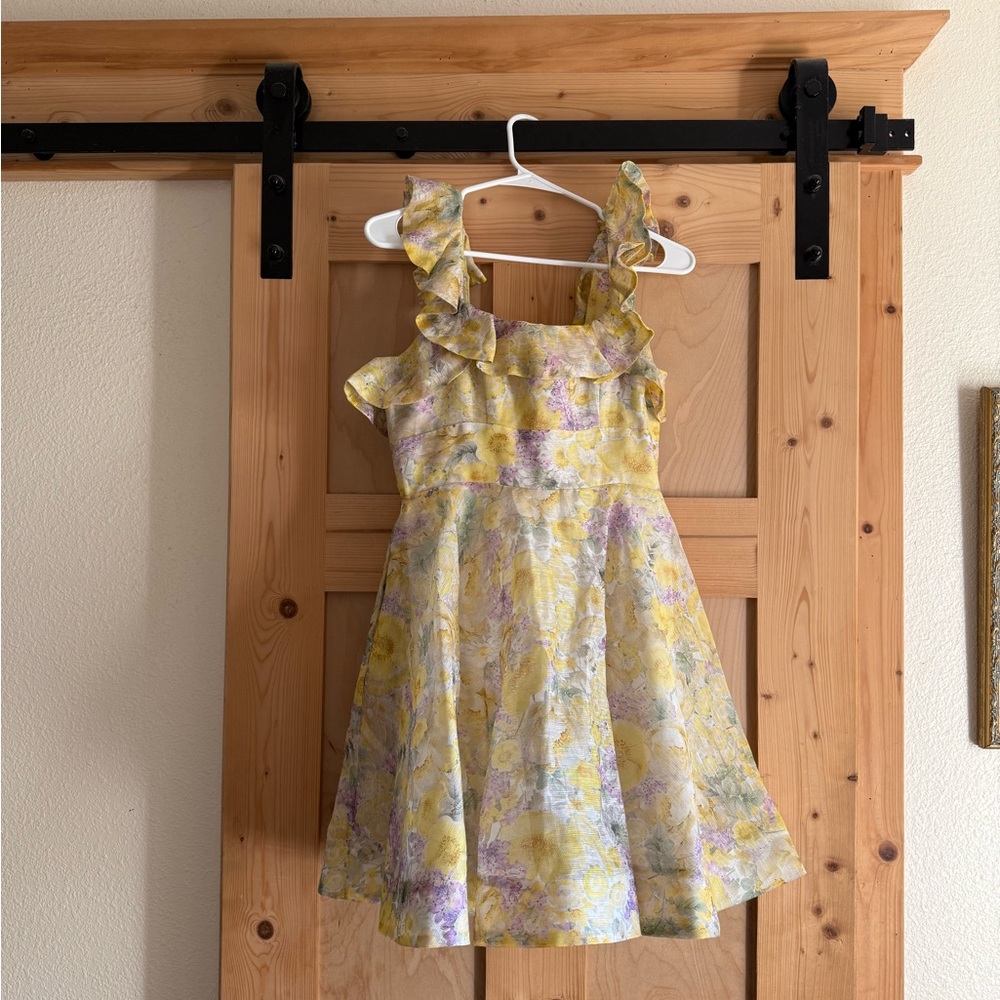 Zimmermann Wanna Be Yellow Floral Woman’s Dress